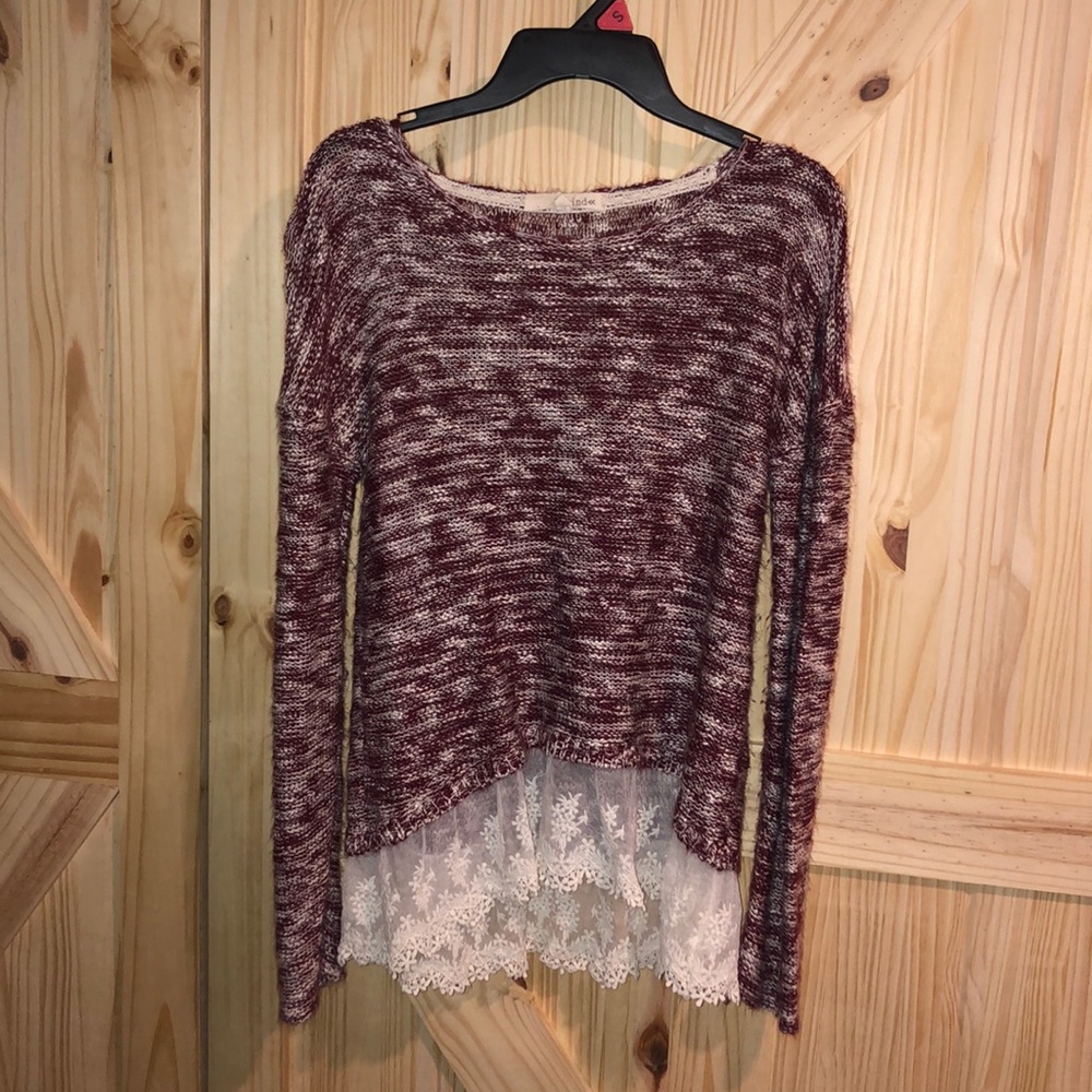 Lace Sweater